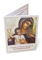 Litania do Matki Bożej Przenajdroższej Krwi 