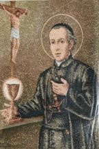 Święty Kasper del Bufalo - ze złotą nitką