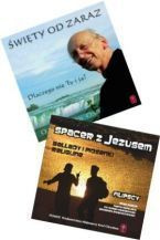 "Święty od zaraz.." oraz  "CD - Spacer z Jezusem"