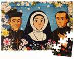 Puzzle - św. Kasper del Bufalo, św. Maria de Mattias, bł. Jan Merlini