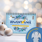 Adwentownik 2025 - Przewodnik adwentowy  dla dzieci i rodziców z NIESPODZIANKAMI!