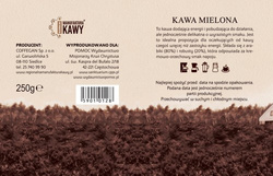 CAFFE DEL SANTUARIO ARABICA/ROBUSTA - kawa mielona 250g