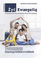 ŻYĆ EWANGELIĄ - Czasopismo Duchowości Krwi Chrystusa nr 196